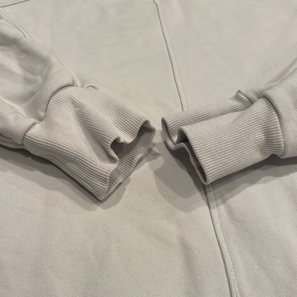 🗻Lululemon Broken Beats crew neck sweatshirt Dress Alpine White size xs - Picture 8 of 10